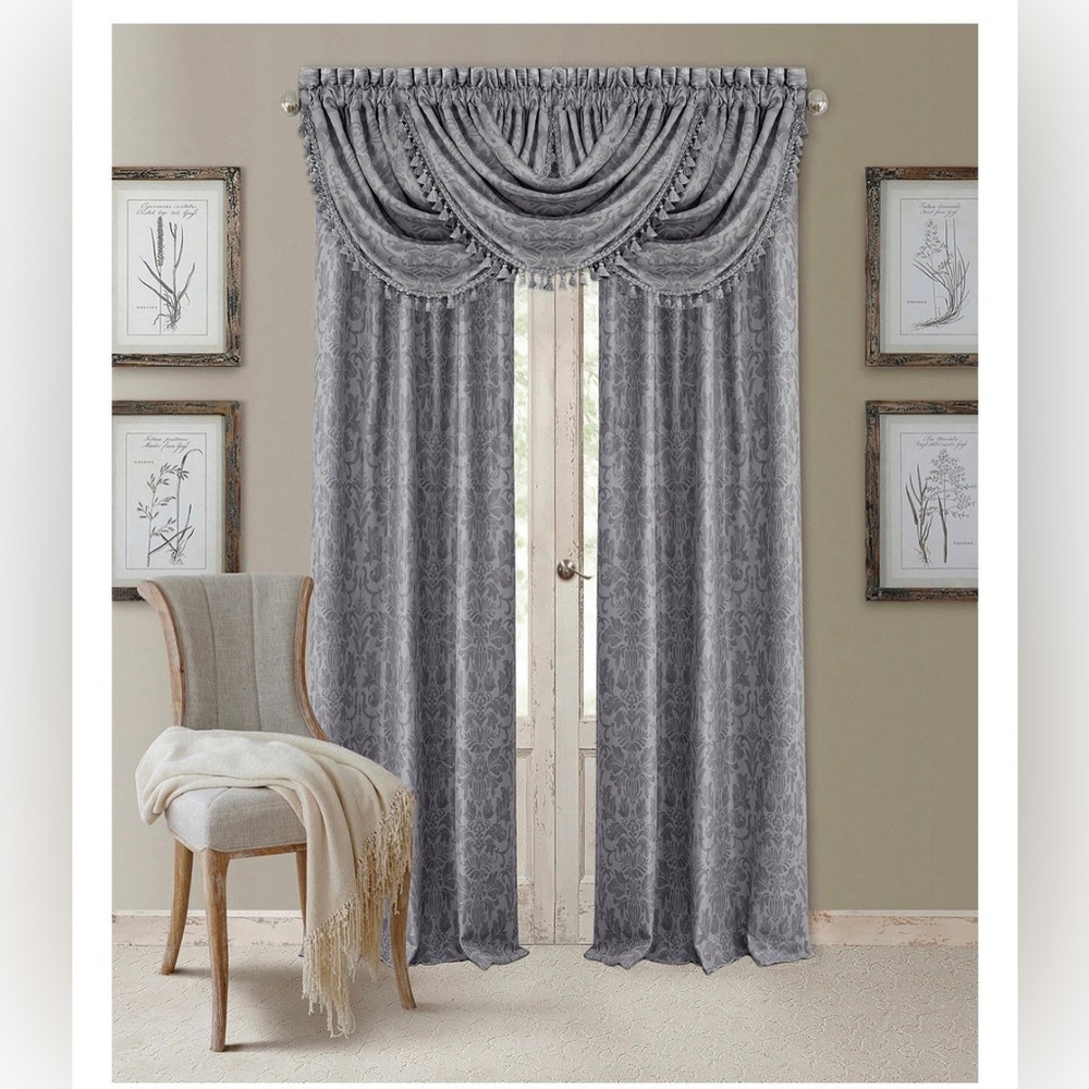 Elrene Antonia 52" x 84" Blackout Curtain Panel